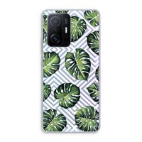 Geometrische jungle: Xiaomi 11T Pro Transparant Hoesje