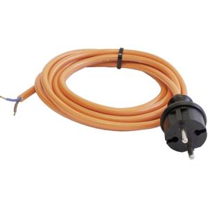 AS Schwabe 70911 Stroom Aansluitkabel Oranje 3.00 m