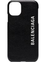 Balenciaga coque d'iPhone 11 CSS Black Cash - Noir