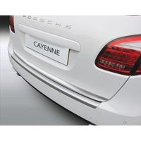 Bumper beschermer passend voor Porsche Cayenne 5/2010- 'Ribbed' 'Brushed Alu' Look GRRBP755B - thumbnail