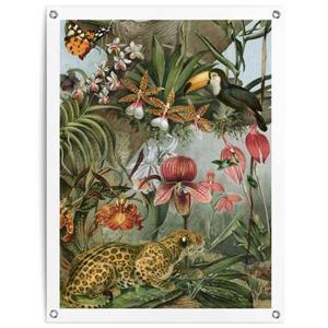 Reinders - Jungle Flowers - Tuinposter 80x60cm