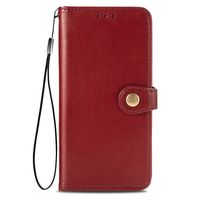 Samsung Galaxy S22 hoesje - Bookcase - Pasjeshouder - Portemonnee - Kunstleer - Rood