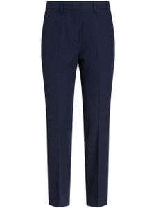 ETRO pantalon à coupe fuselée - Bleu