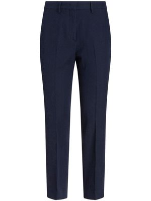 ETRO pantalon à coupe fuselée - Bleu