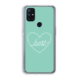 Best heart pastel: OnePlus Nord N10 5G Transparant Hoesje