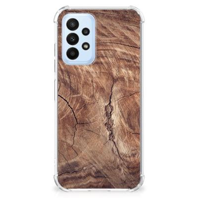Samsung Galaxy A23 Stevig Telefoonhoesje Tree Trunk Samsung Galaxy A23 Stevig Telefoonhoesje Tree Trunk