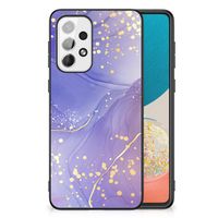 Kleurrijke Telefoonhoesje voor Samsung Galaxy A73 Watercolor Paars