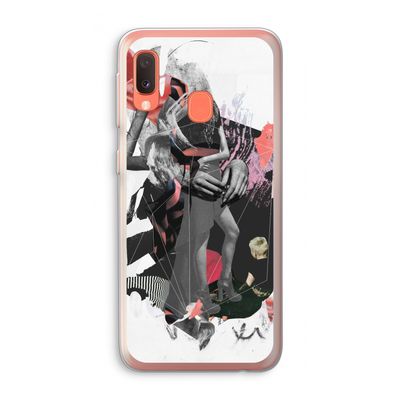Dissimulation du réel: Samsung Galaxy A20e Transparant Hoesje