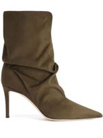 Giuseppe Zanotti bottines Yunah 85 mm à design souple - Vert