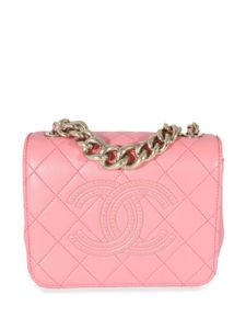 CHANEL Pre-Owned sac porté épaule Beauté Begins Flap (années 2019-2020) - Rose