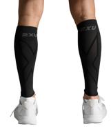 2XU X Compression Calf Sleeves Titanium/Black L