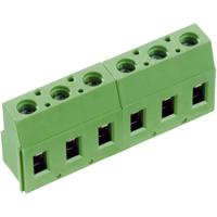 PTR Hartmann 50710040201E Klemschroefblok 2.50 mm² Aantal polen 4 Groen 1 stuk(s)