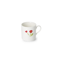 DIBBERN - Impression Red Flower Conical Espressokop 0,10l