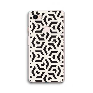 Crazy pattern: Google Pixel 3 XL Transparant Hoesje