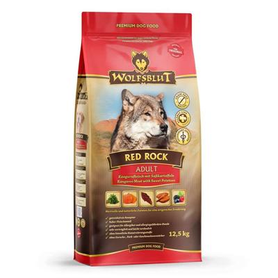 WOLFSBLUT Red Rock Kangaroo with sweet potatoes - droog hondenvoer - 12,5kg