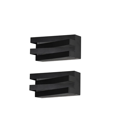 LuxGate Pro - LED Buitenwandlamp IP65 van Aluminium voor Tuin, Villa & Poort