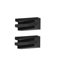 LuxGate Pro - LED Buitenwandlamp IP65 van Aluminium voor Tuin, Villa & Poort