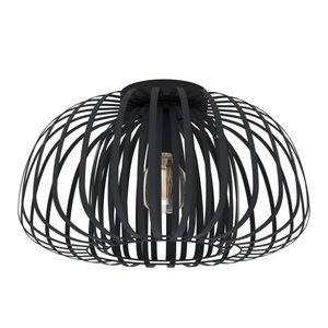 EGLO Encinitos 1 Plafondlamp - E27 - Ø 45 cm - Zwart