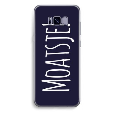Moatsje!: Samsung Galaxy S8 Plus Transparant Hoesje