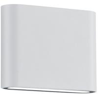 LED Wandlamp Tuinverlichting 4W Mat Wit Aluminium