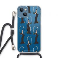 Pop Some Kim: iPhone 13 mini Transparant Hoesje met koord