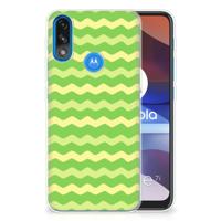Motorola Moto E7/E7i Power | TPU bumper | Waves Green