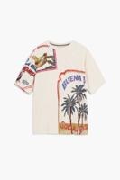 BuenaVida ansichtkaarten T-shirt - WHITE - XXL