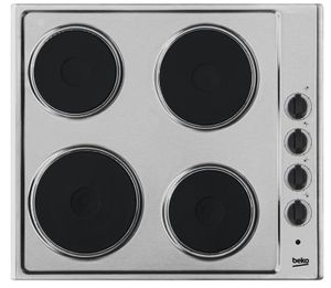 Beko HIGE64100X Elektrische inbouwkookplaat Grijs