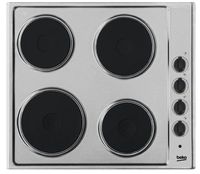 Beko HIGE64100X Elektrische inbouwkookplaat Grijs