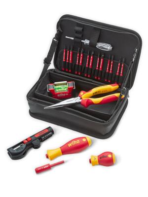 Wiha Gereedschapsset Elektriciën in Multifunctionele tas - 21-delig - 45418