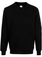 C.P. Company sweat à détail verre de lunette signature - Noir