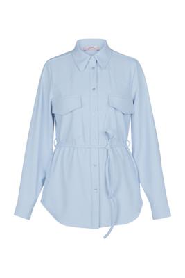 Bodil bonded jacket - pastel blue - 13575