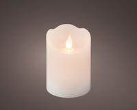 Led kaars wax vlam verlichting 10 cm wit