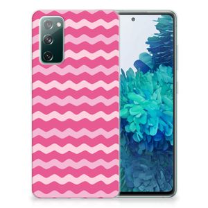 Samsung Galaxy S20 FE TPU bumper Waves Pink