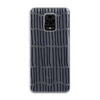 Moroccan stripes: Xiaomi Redmi Note 9 Pro Transparant Hoesje