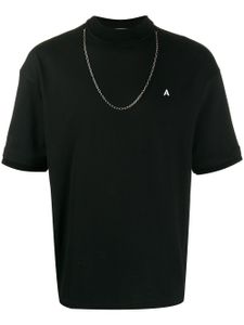 AMBUSH t-shirt à détail de chaîne - Noir