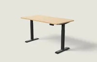 Desktronic HomeOne bureau Zwart / Eiken / 160x80 cm