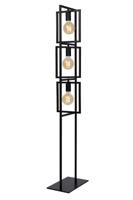 Lucide LUUK - Vloerlamp - 3xE27 - Zwart Lucide LUUK - Vloerlamp - 3xE27 - Zwart