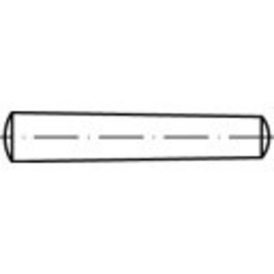 TOOLCRAFT TO-5357355 Conische pen 8 mm RVS A1 1 stuk(s)