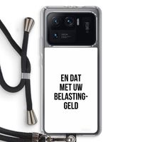 Belastinggeld: Xiaomi Mi 11 Ultra Transparant Hoesje met koord