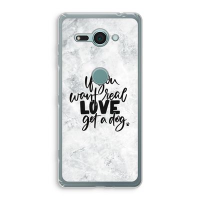 Partner in crime: Sony Xperia XZ2 Compact Transparant Hoesje