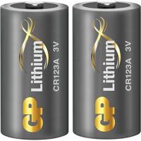GP Ultra CR123A Lithium Batterij (2x)