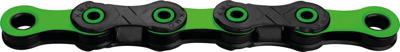 KMC fietsketting dlc 12 126 schakels - 5.2 mm - groen/zwart