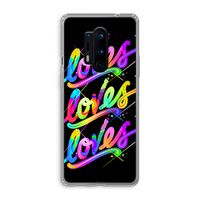 Loves: OnePlus 8 Pro Transparant Hoesje