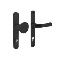 Intersteel Smal voordeurbeslagVurano PC 92mm zwart - 0023.379849 Intersteel Smal voordeurbeslagVurano PC 92mm zwart - 0023.379849