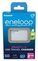 Batterij-oplader PANASONIC Eneloop Smartplus BQ-CC87 + 4x AA 2000 mAh (K-KJ87MCD40USB)
