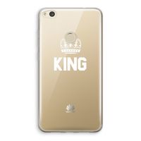 King zwart: Huawei Ascend P8 Lite (2017) Transparant Hoesje