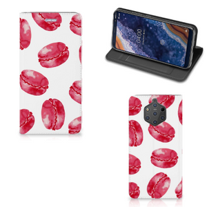 Nokia 9 PureView Flip Style Cover Pink Macarons