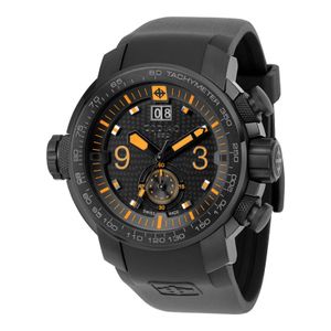 Horlogeband Zodiac ZO8508 Rubber Zwart