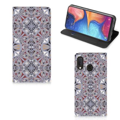 Samsung Galaxy A20e | Standcase | Flower Tiles